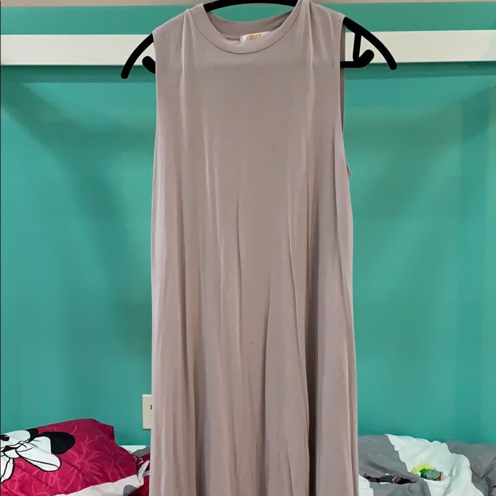 Lavender dress flowy